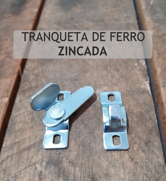 Tranqueta de Ferro Zincada