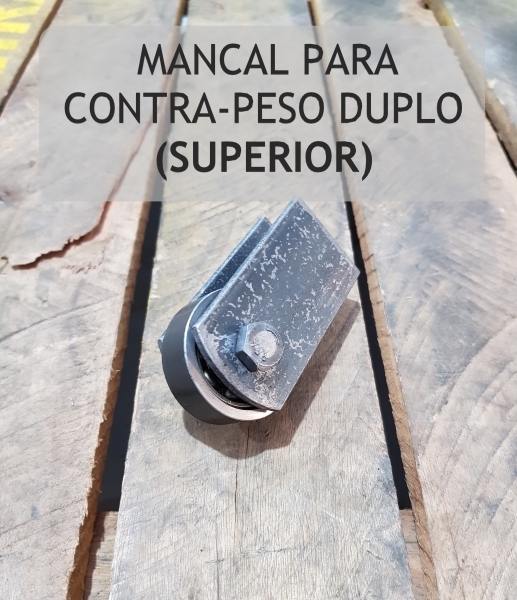 Mancal para Contra-Peso Duplo (Superior)